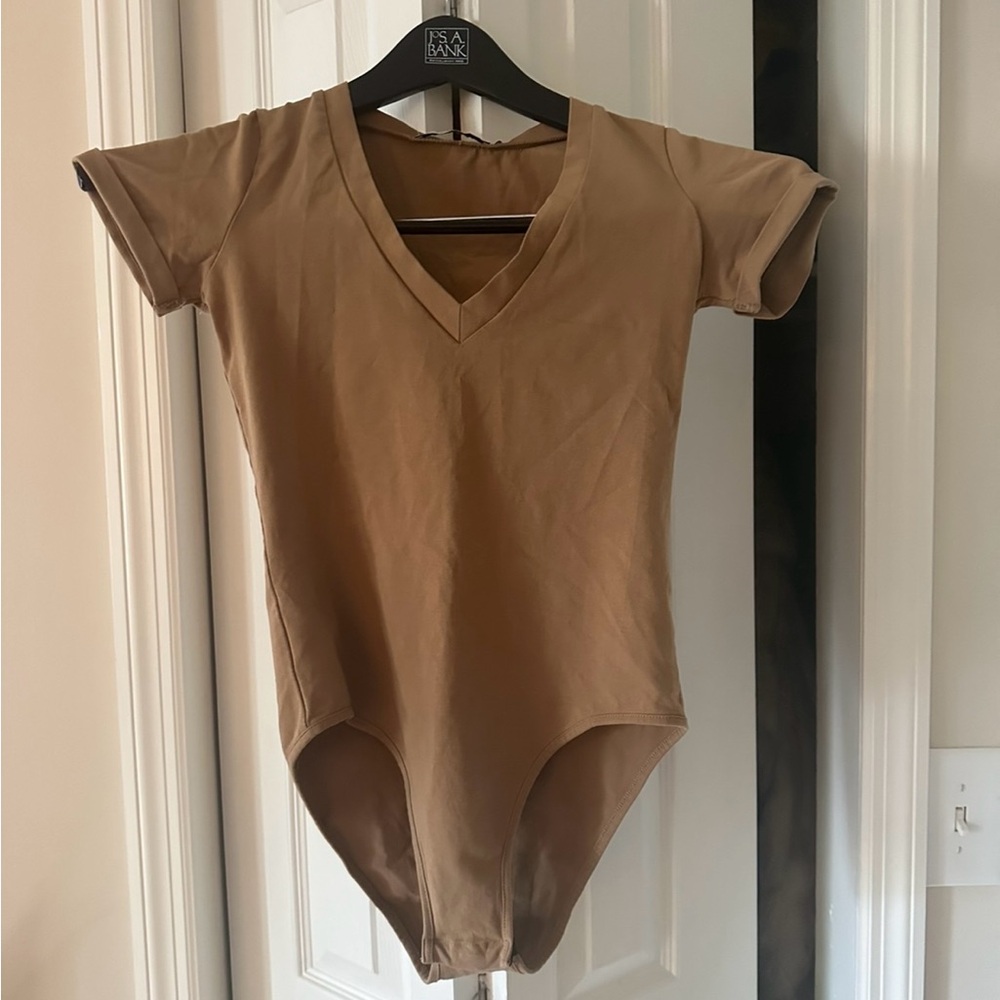 Tan bodysuit